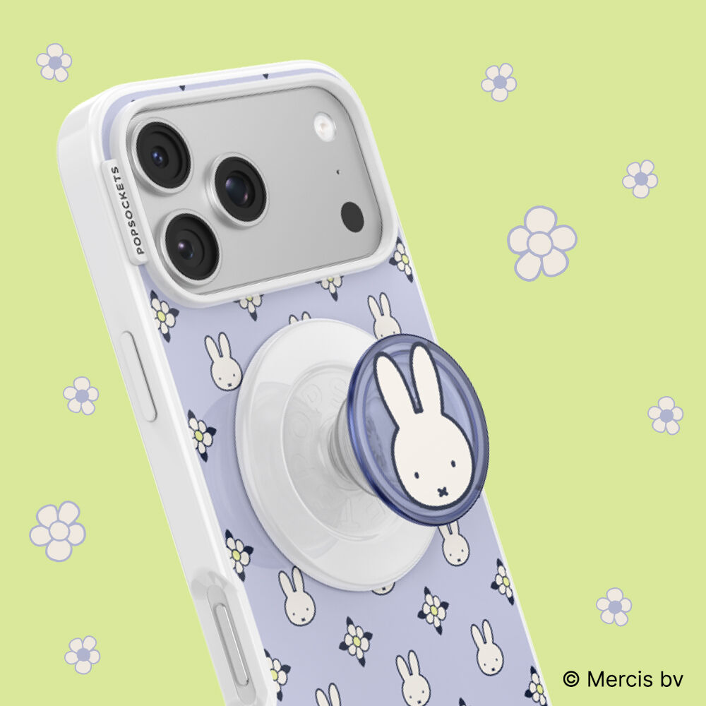 Miffy in Bloom Lavender &mdash; iPhone 18 Pro Max MagSafe Case image number 2
